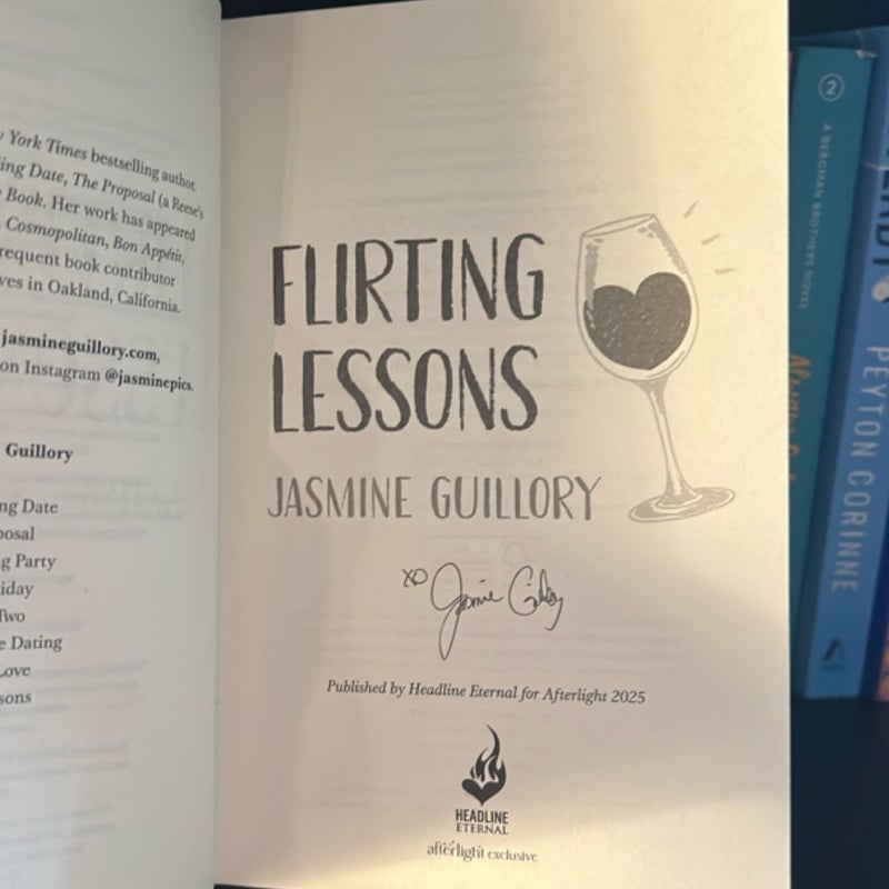 Flirting Lessons -SIGNED Afterlight Edition