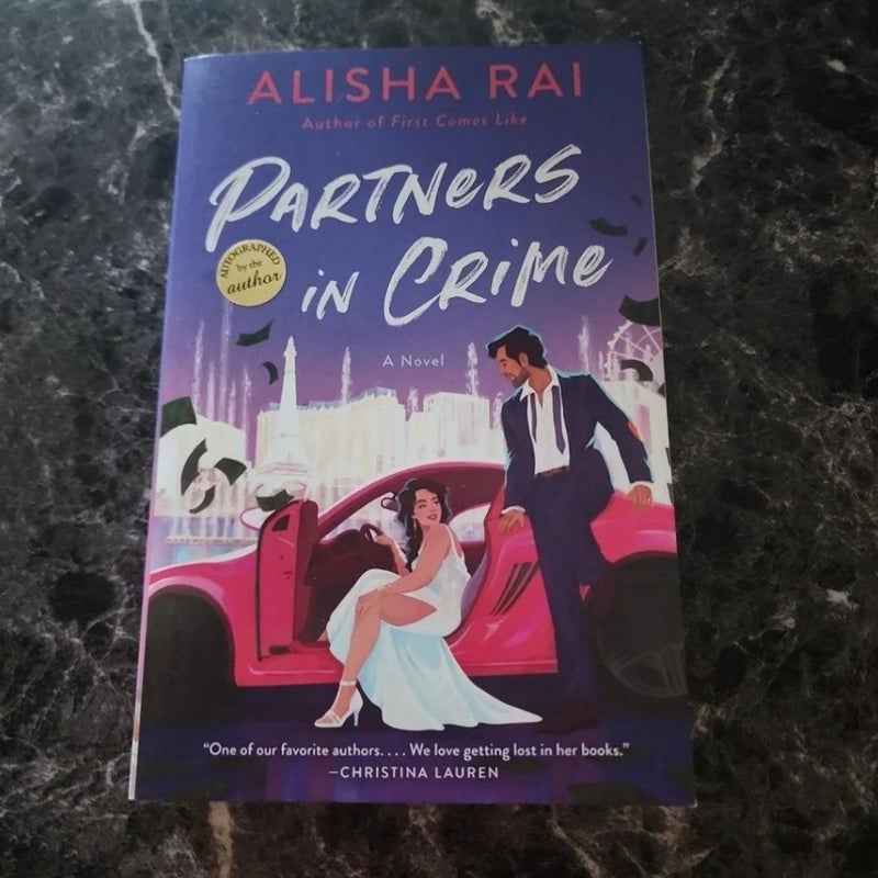 Partners in Crime Signed Book