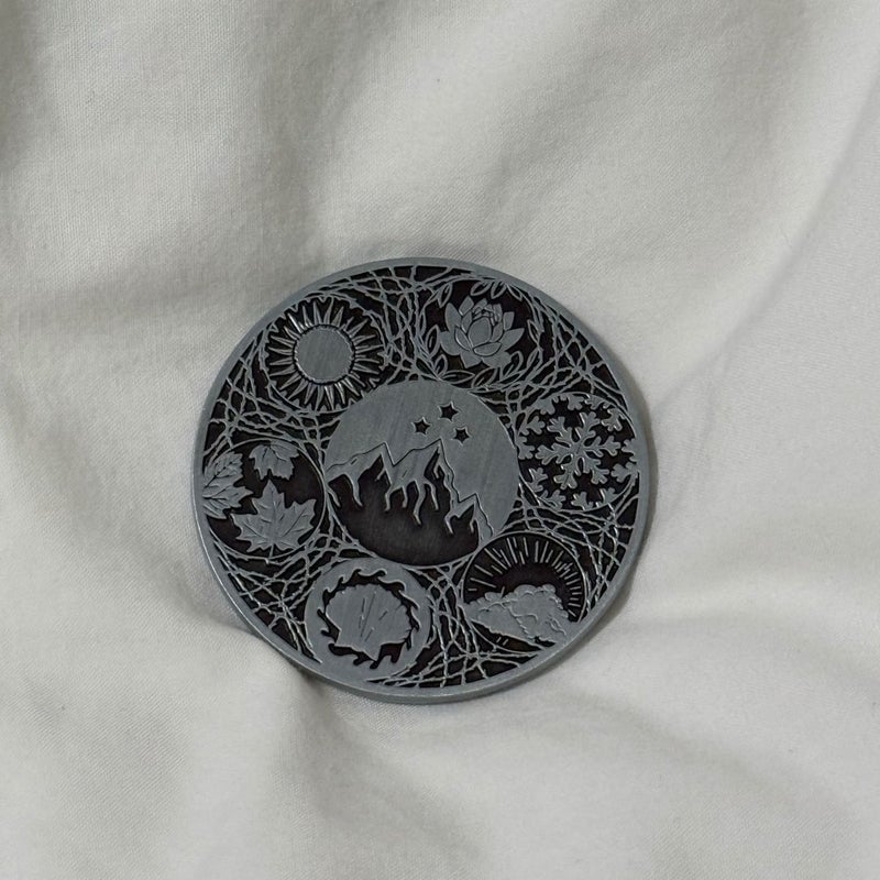 RARE ACOTAR Courts Fae Crate Coin COLLECTIBLE
