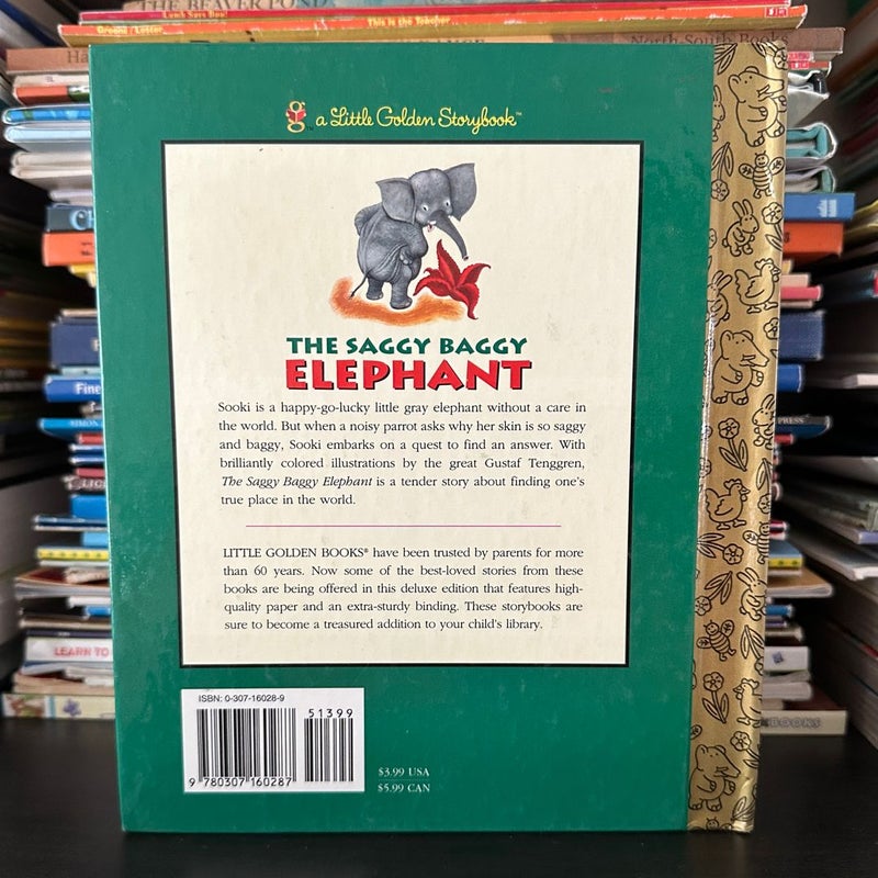 The Saggy Baggy Elephant, Little Golden Book