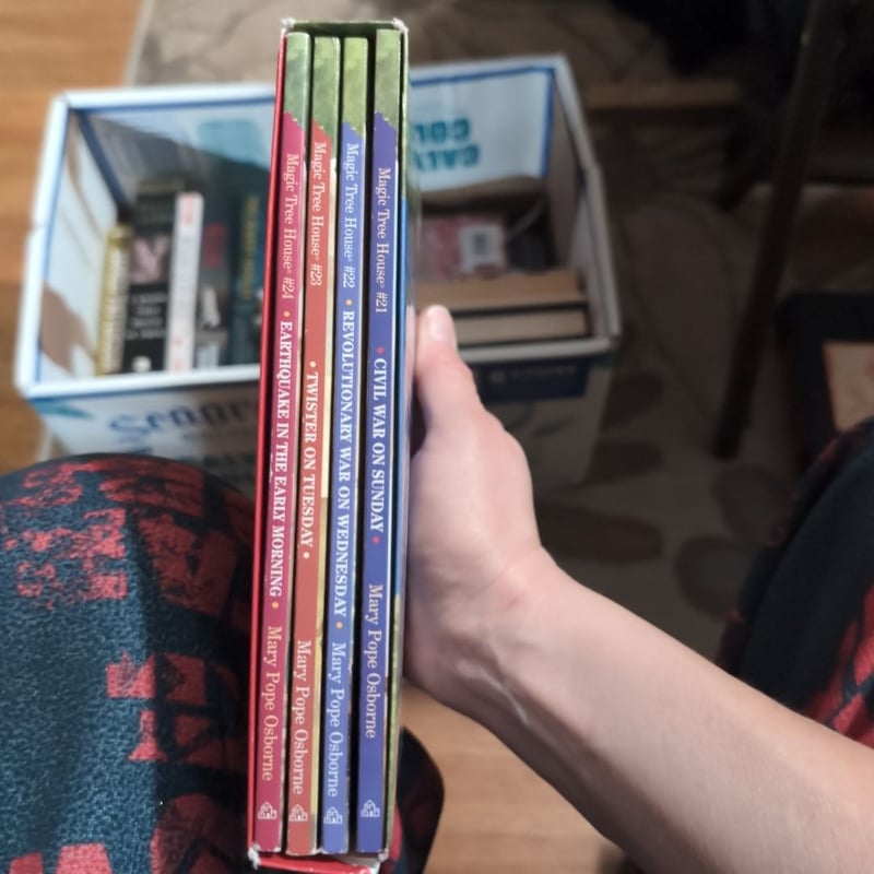 Magic Tree House Books 21-24 Boxed Set by Mary Pope Osborne