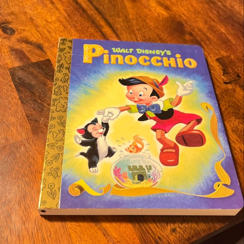 Walt Disney's Pinocchio Little Golden Board Book (Disney Classic)