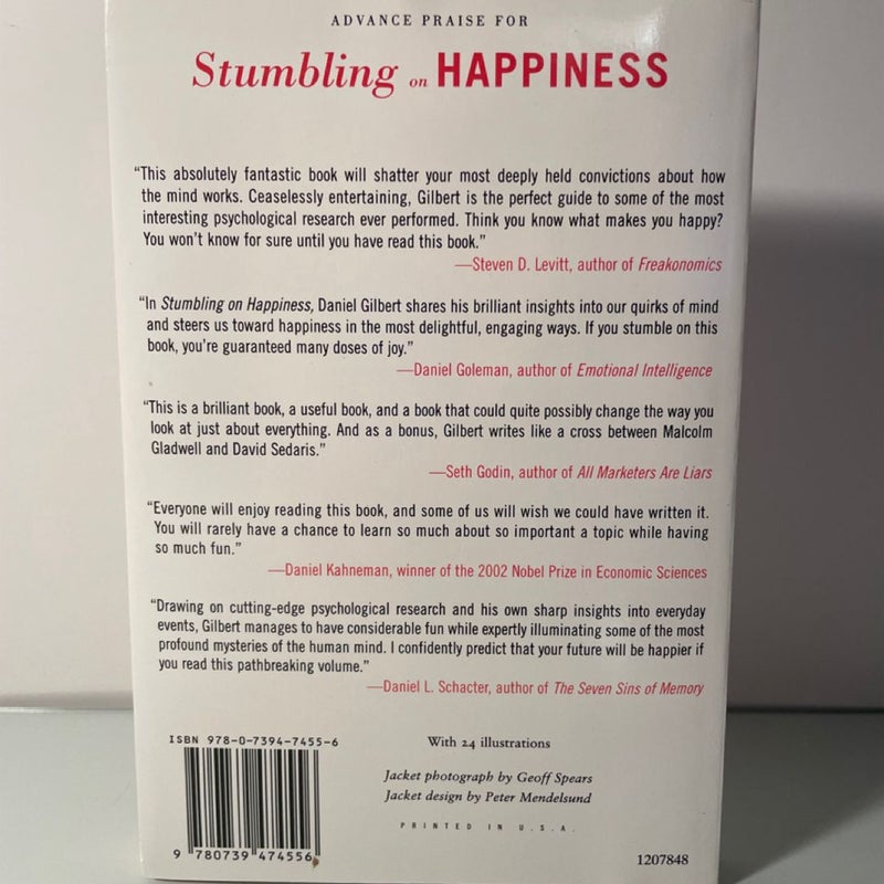 NEW - Stumbling on Happiness: Think You Know What Makes You Happy? - Paperback