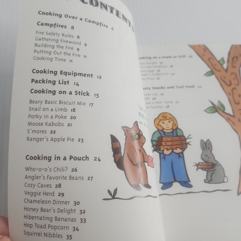 Kids camping book bundle of 3