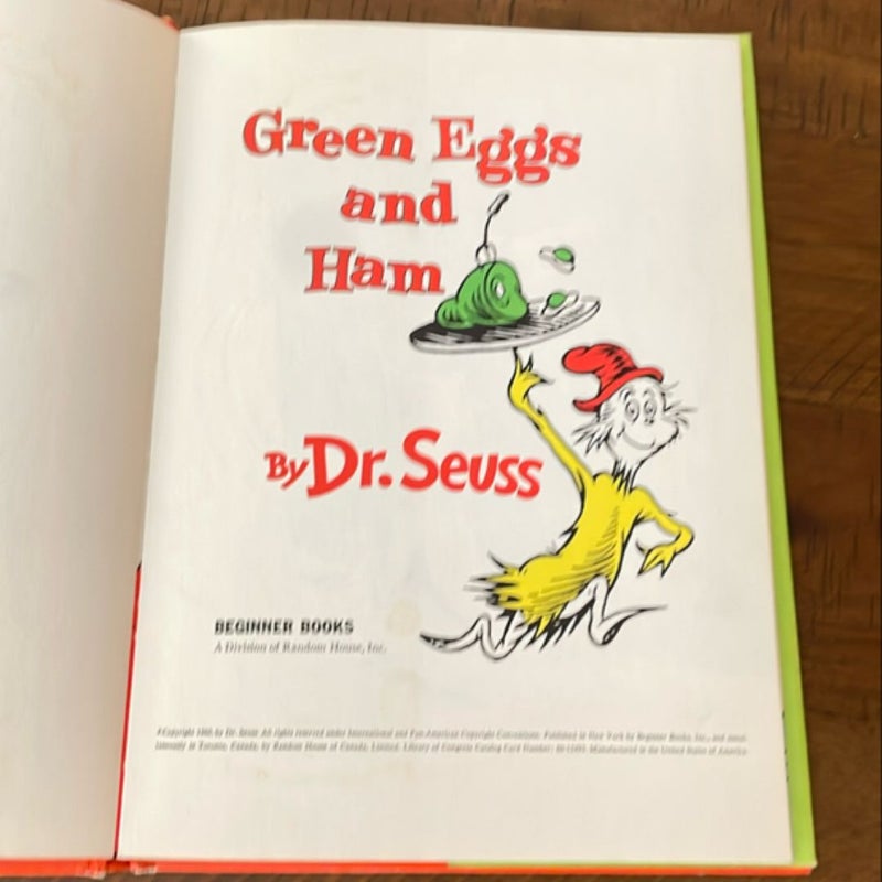 Green Eggs and Ham (First Edition, Second Issue), 1960 