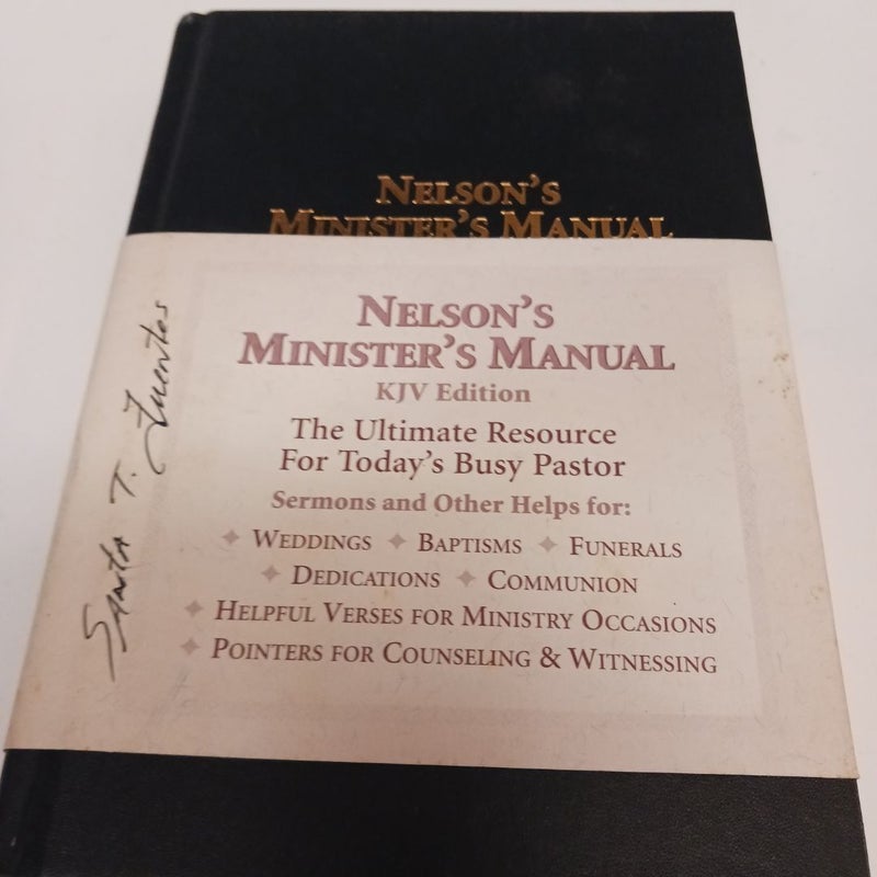 Nelson's Minister's Manual