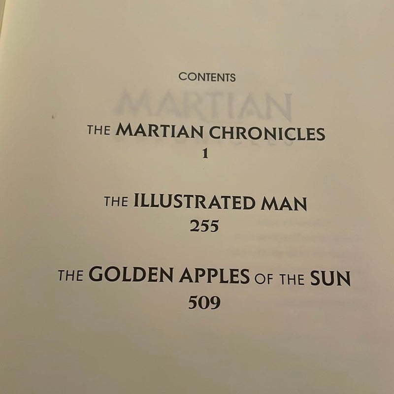 The Martian Chronicles / The Illustrated Man / The Golden Apples of the Sun