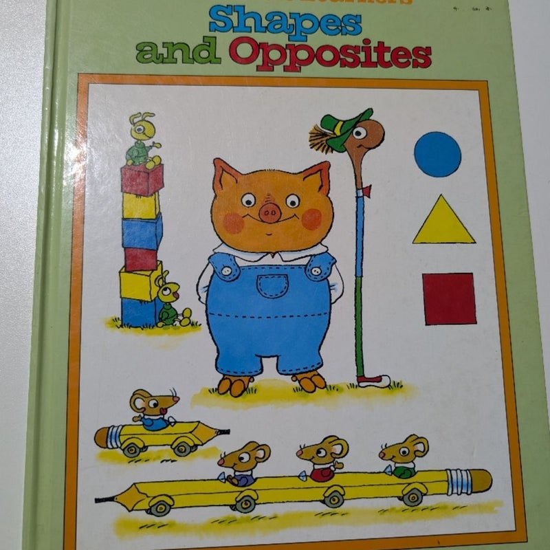 Richard Scarry's First Little Learners Shapes and Opposites