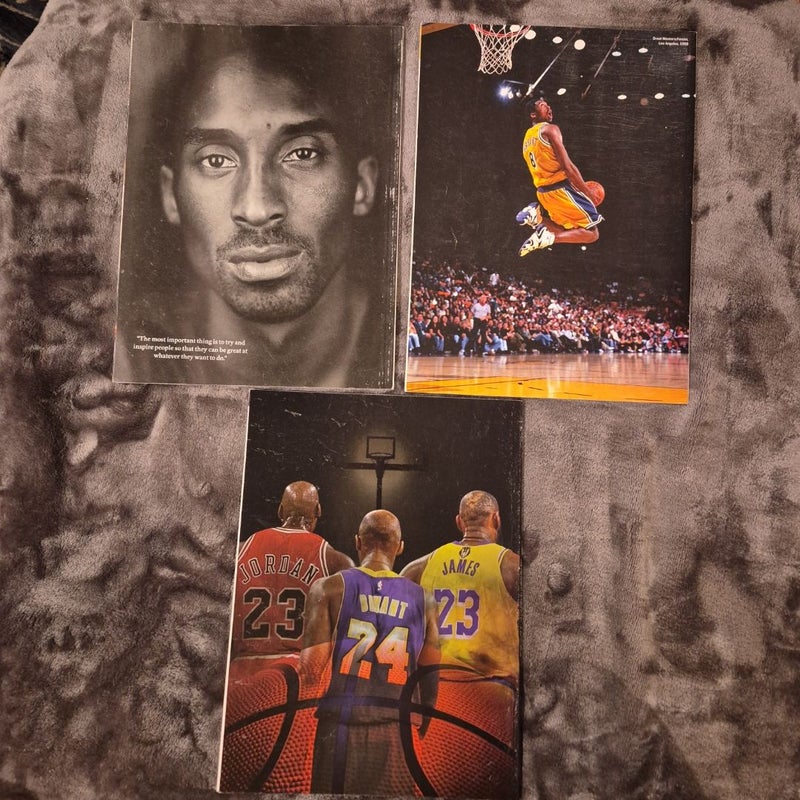 3 Kobe Bryant/Basketball Magazines