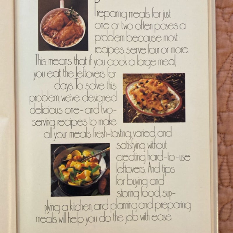 Better Homes and Gardens Meals for One or Two
