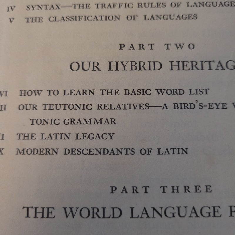 The Loom of Language