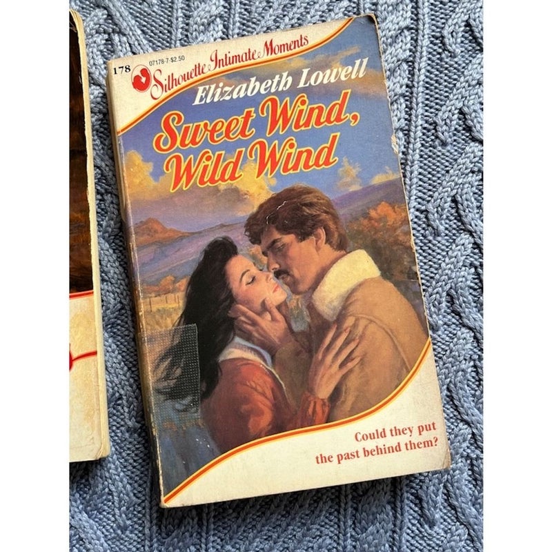VTG Paperback Romance Bundle: Sweet Wind, Wild Wind & Woman Without Lies 1st Printings  