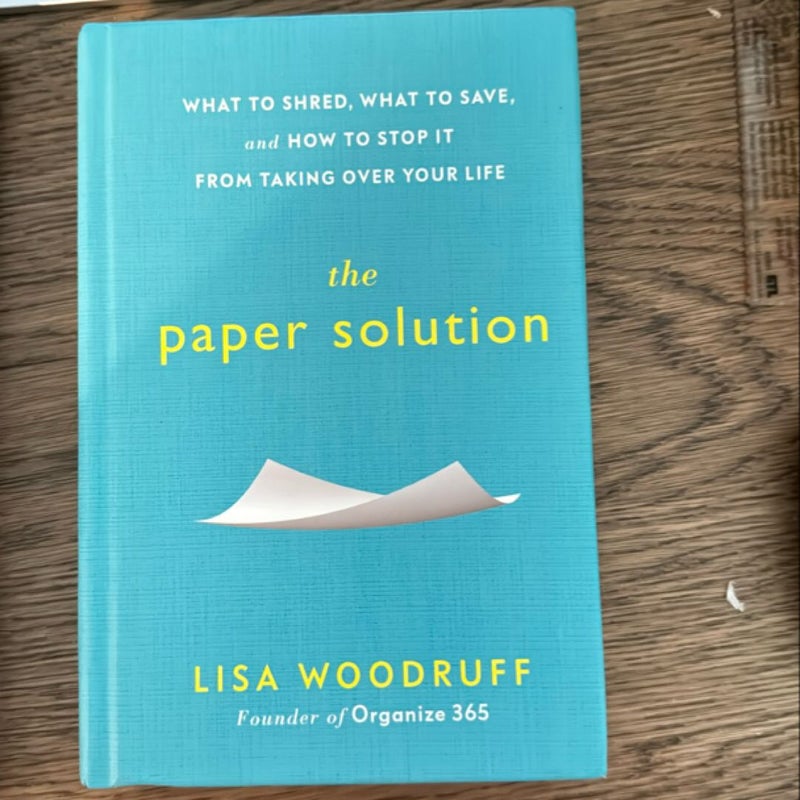 The Paper Solution