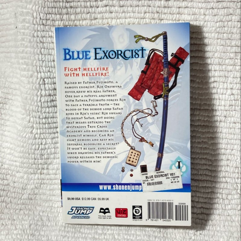 Blue Exorcist, Vol. 1