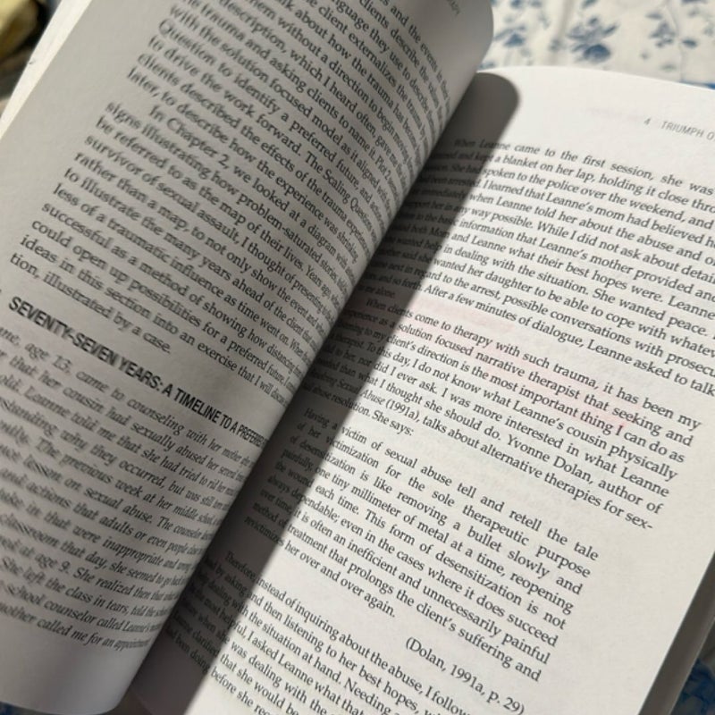 Solution Focused Narrative Therapy
