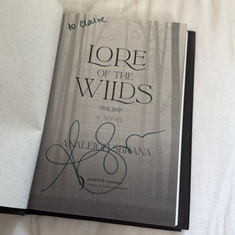 Lore of the Wilds SIGNED
