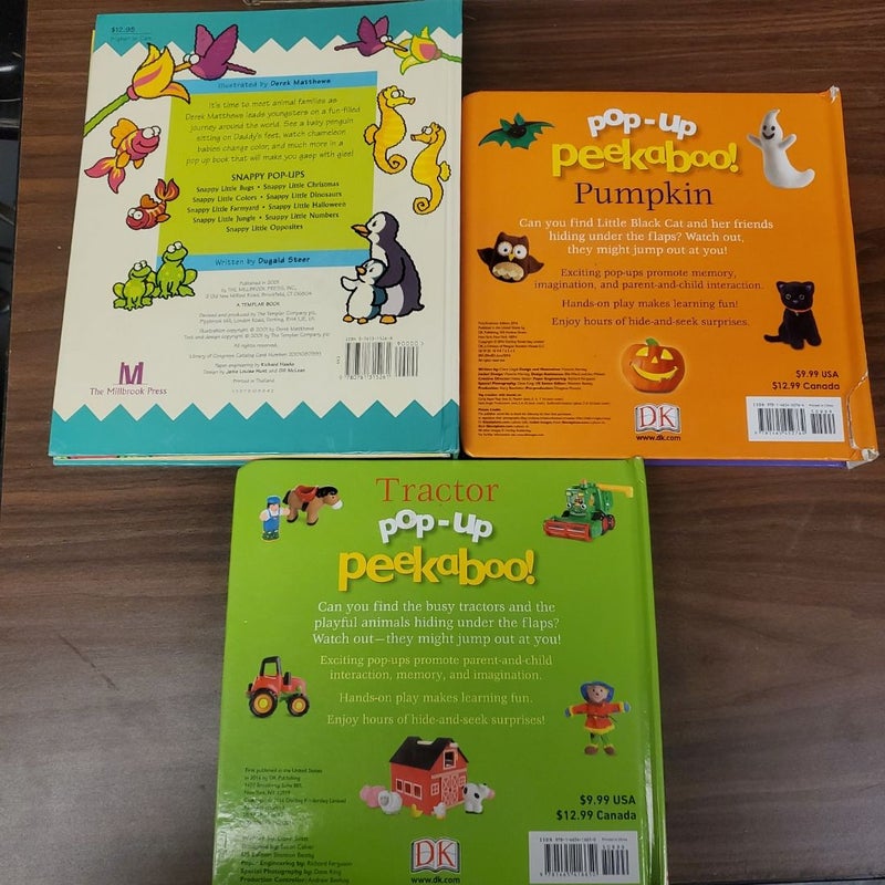 Pop up book bundle 