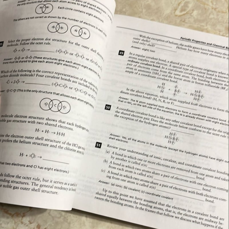 Chemistry: Concepts and Problems