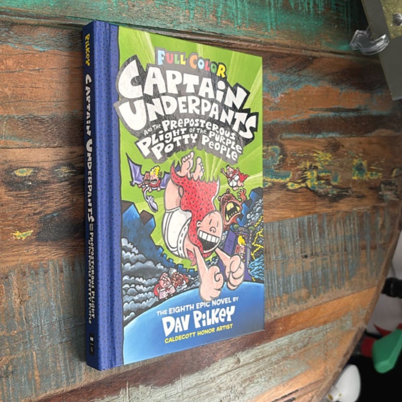 BUNDLE: Captain Underpants and the Preposterous Plight of the Purple Potty People + Dog Man