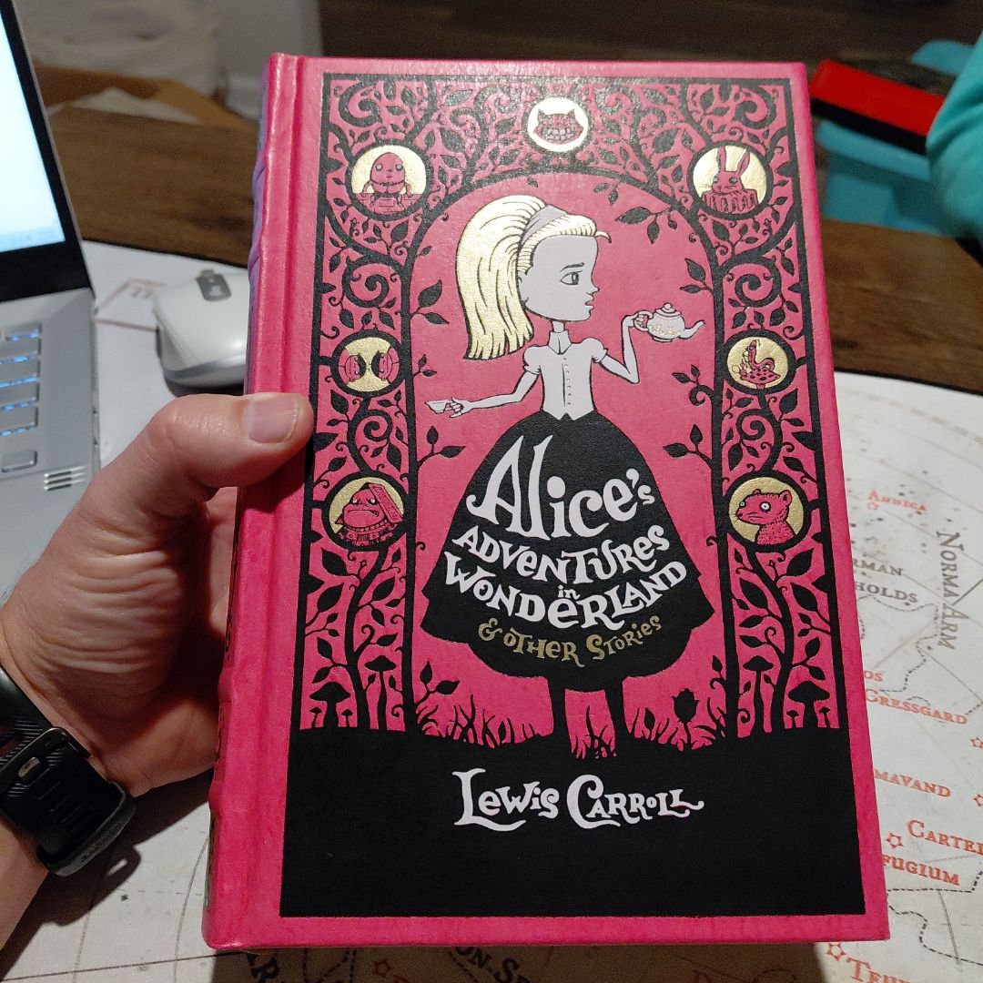 B&N Alice Adventures Wonderland Leather O/P