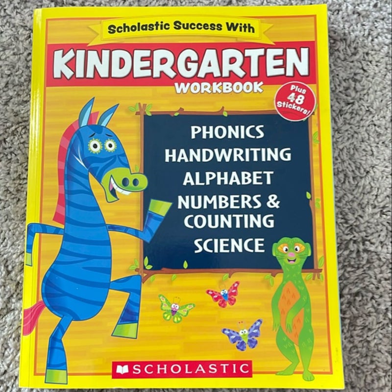 Scholastic Success With Kindergarten Workbook 