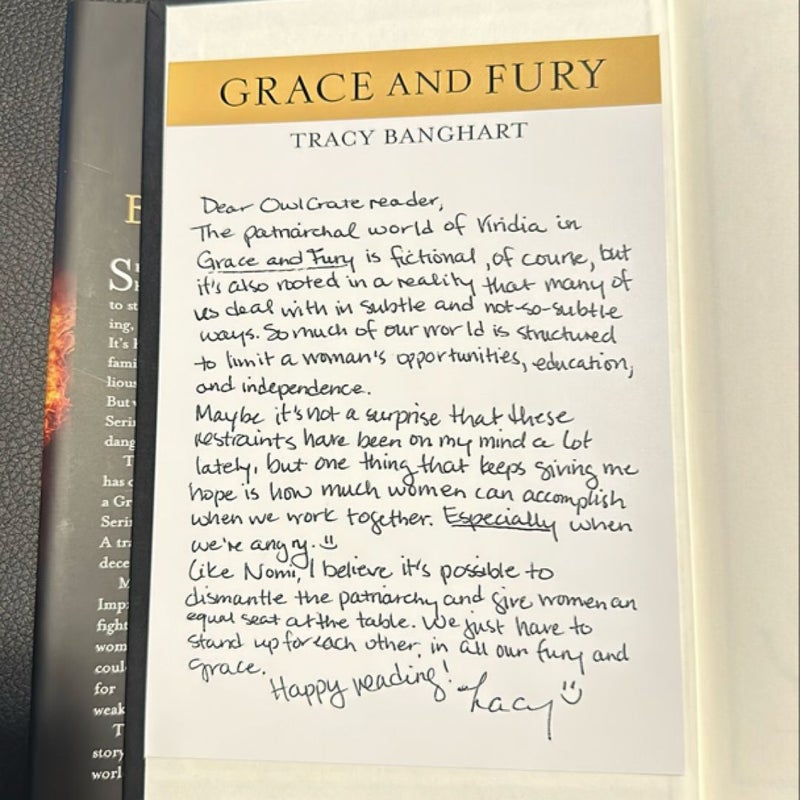 Grace and Fury