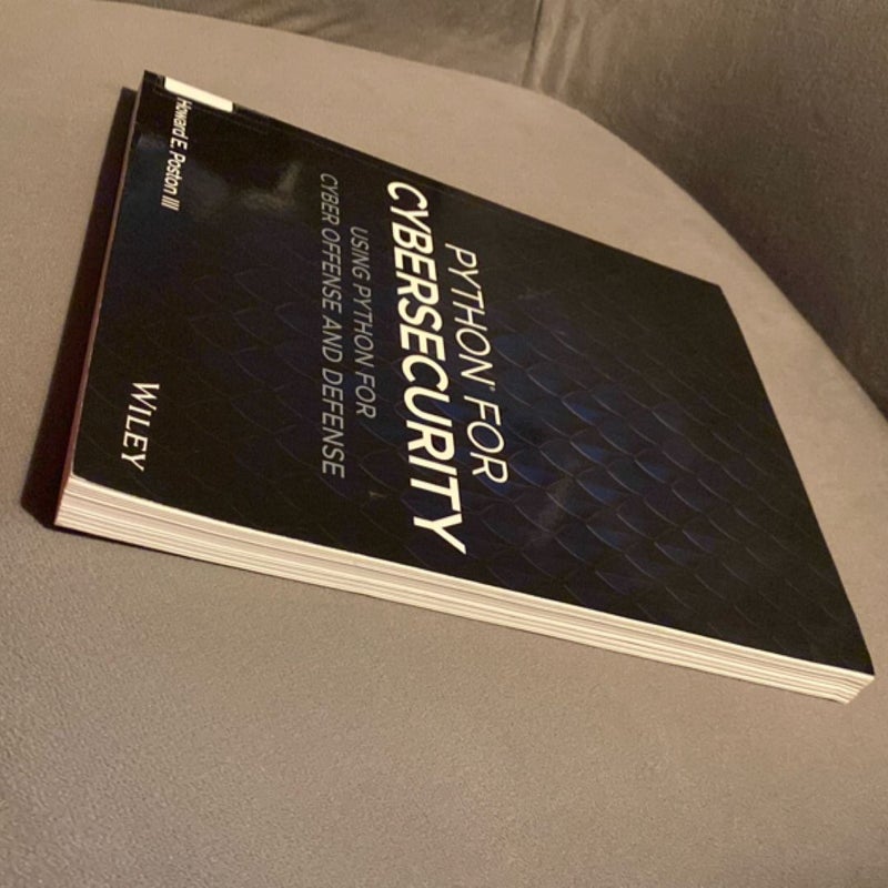 Python for Cybersecurity