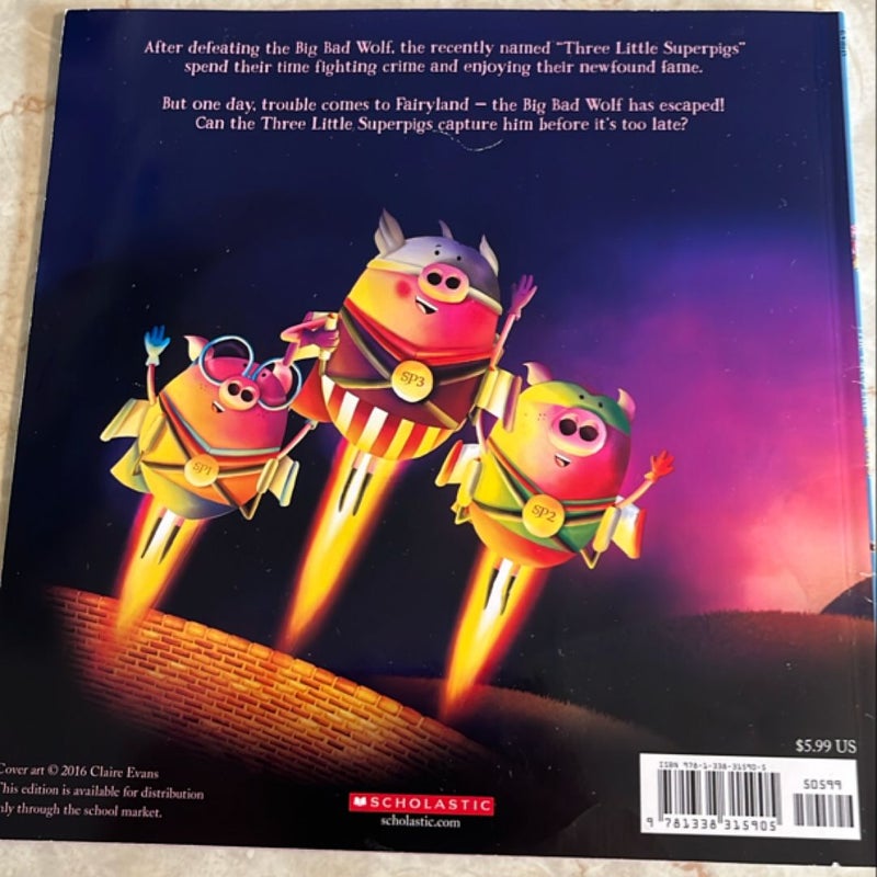 Three Little Superpigs bundle of 2 books