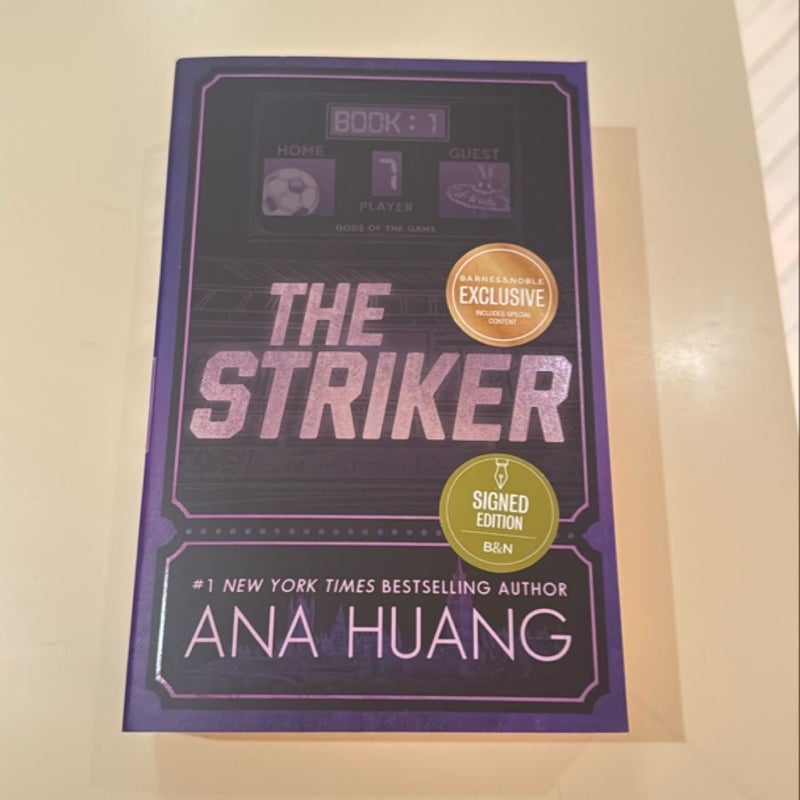 The Striker B&N signed