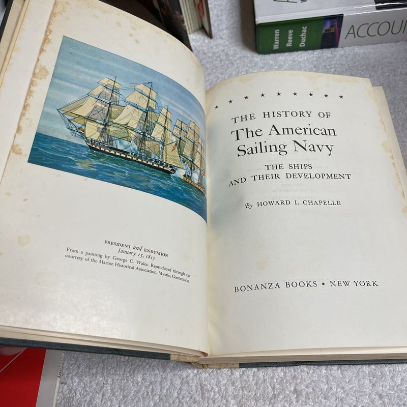 The history of the American Sailing Navy 