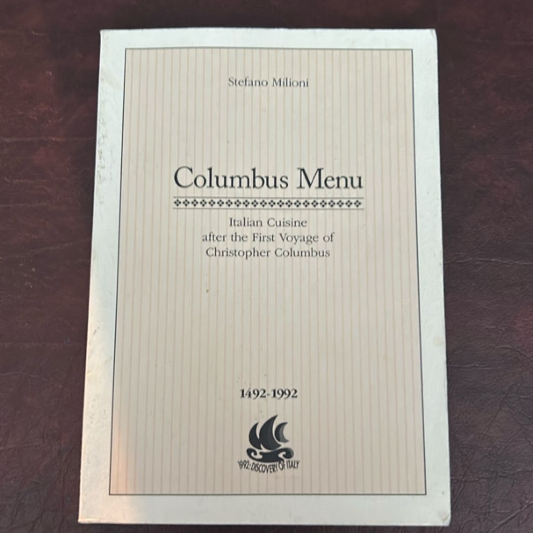 Columbus Menu