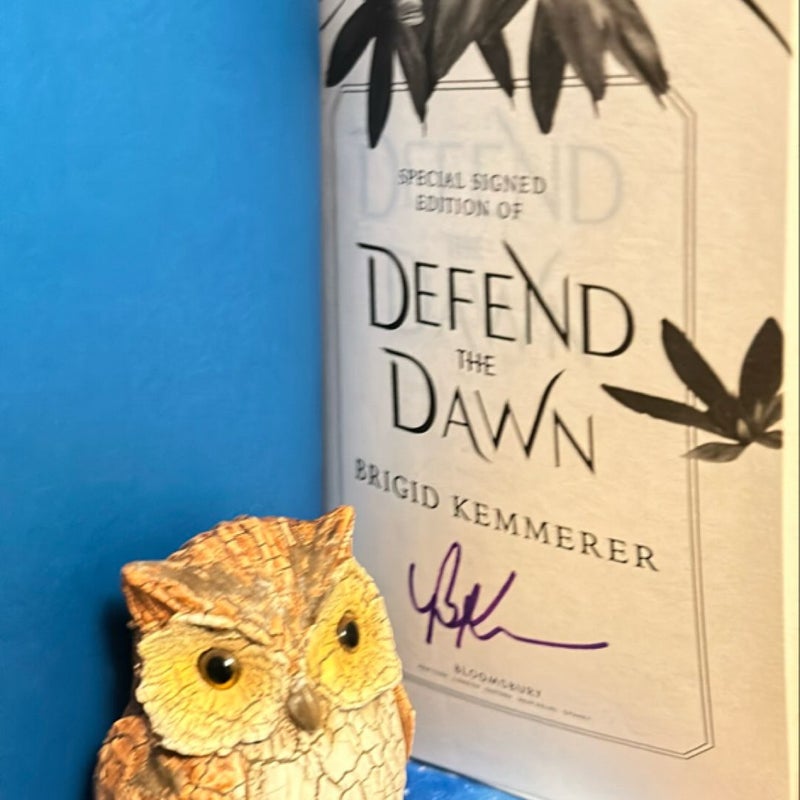 Defend the Dawn SIGNED *Barnes & Noble* exclusive 