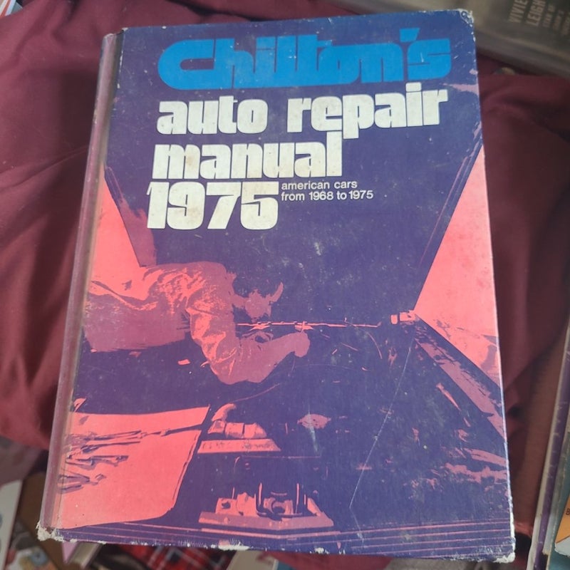 Chiltons Auto Repair Manual 1976