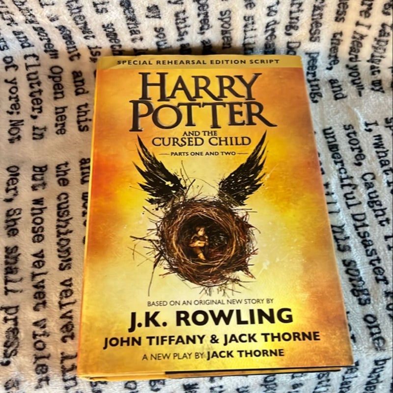 Harry Potter and the Cursed Child Parts One and Two (Special Rehearsal Edition Script)