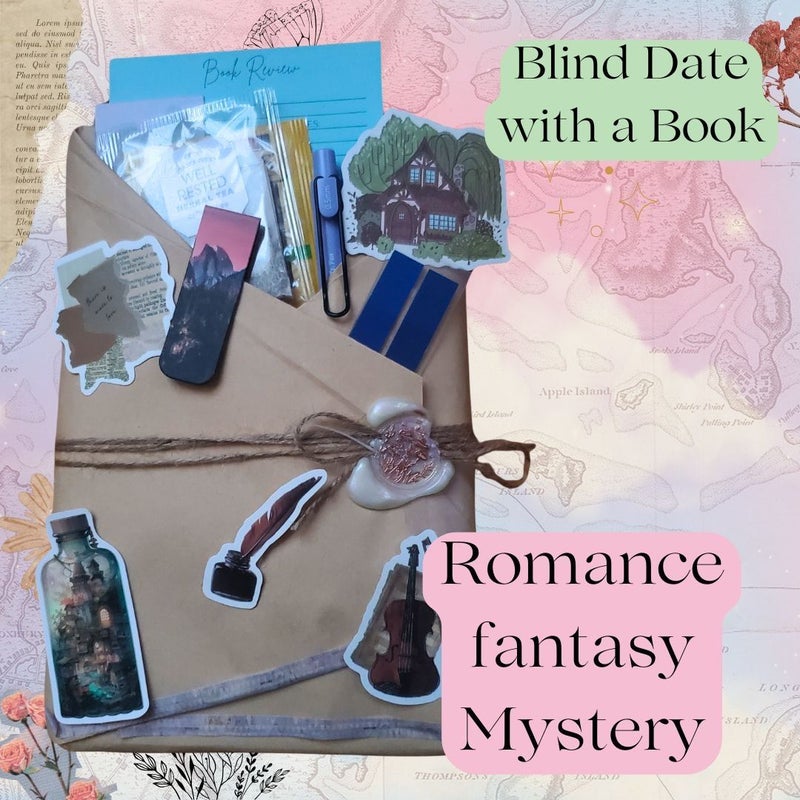 Romance Fantasy mystery Blind date with a book