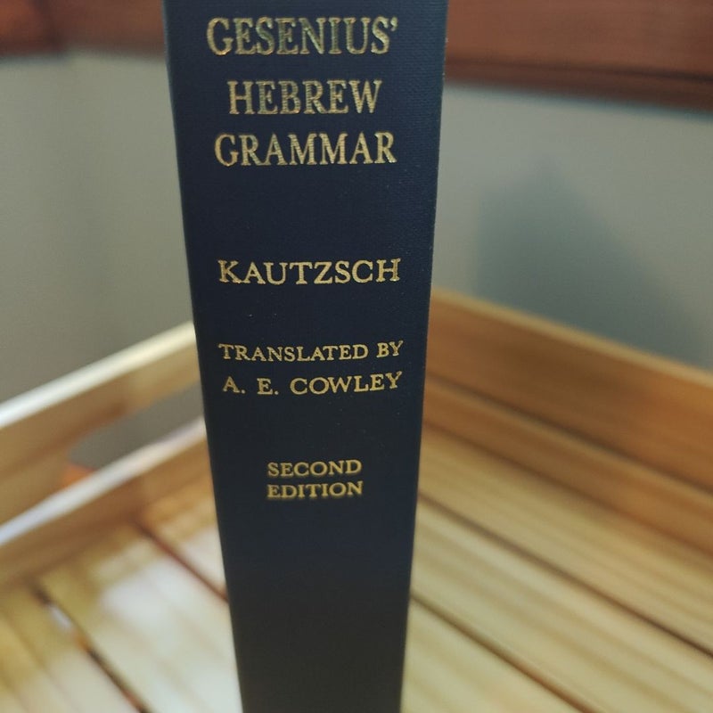 Gesenius' Hebrew Grammar