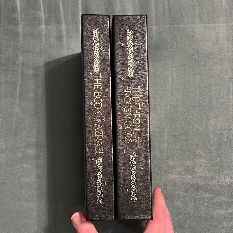 The Book of Azrael and The Throne of Broken Gods