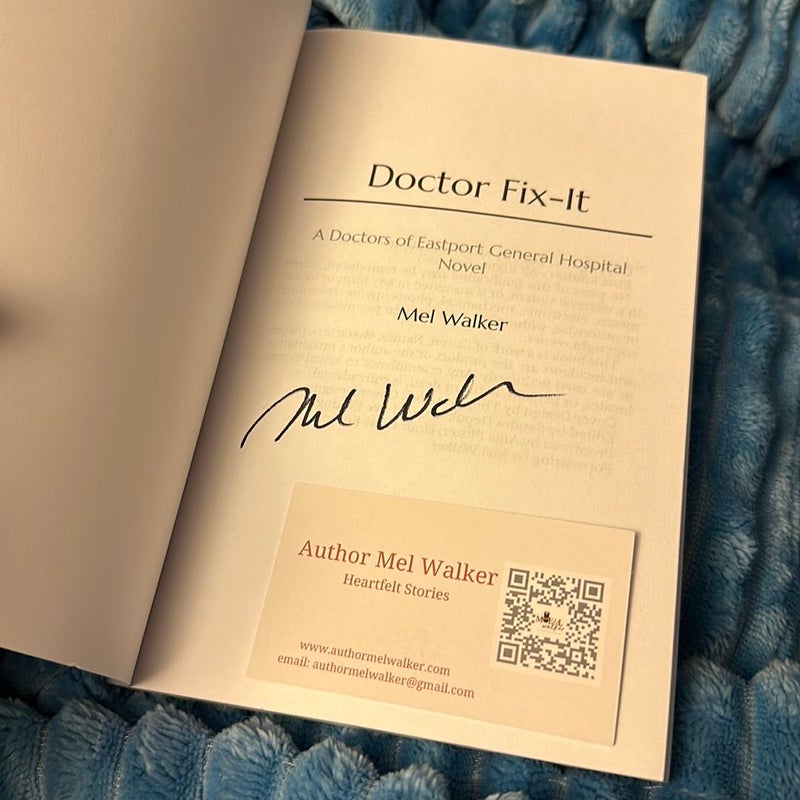 Doctor Fix-It *SIGNED* 