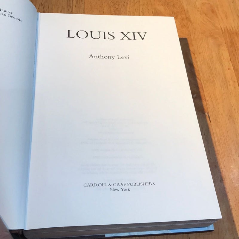  1st US ed.* Louis XIV