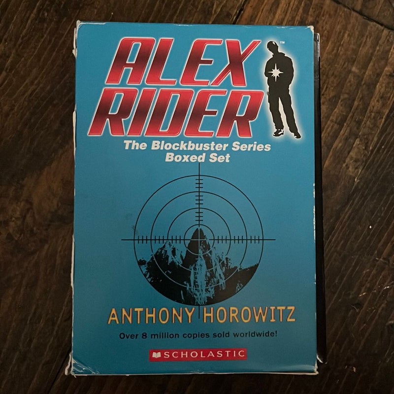 Anthony Horowitz “Alex Rider" The Blockbuster Series Boxed Set Scholastic 5 Book