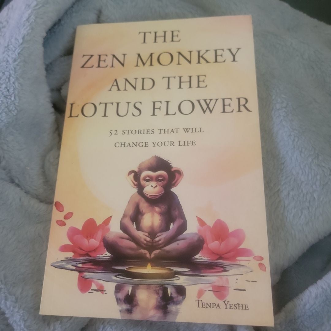 The Zen Monkey and the Lotus Flower