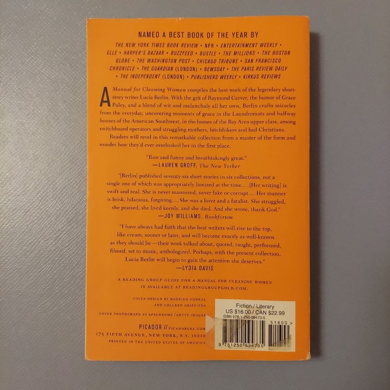 A Manual for Cleaning Women