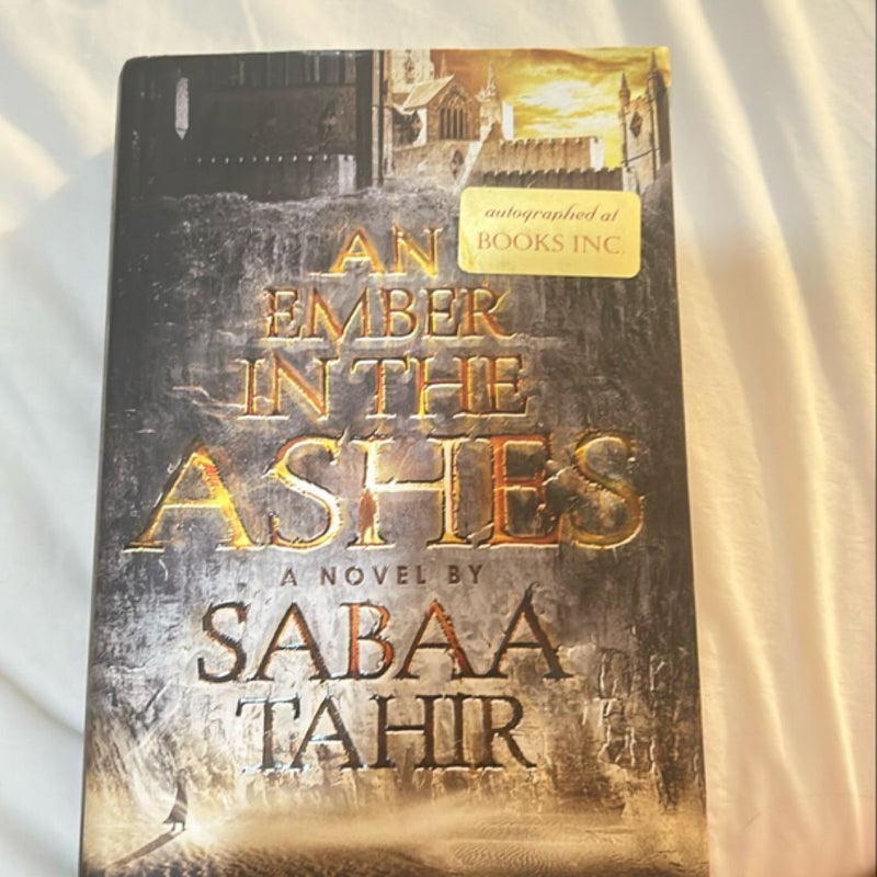 * Signed An Ember in the Ashes