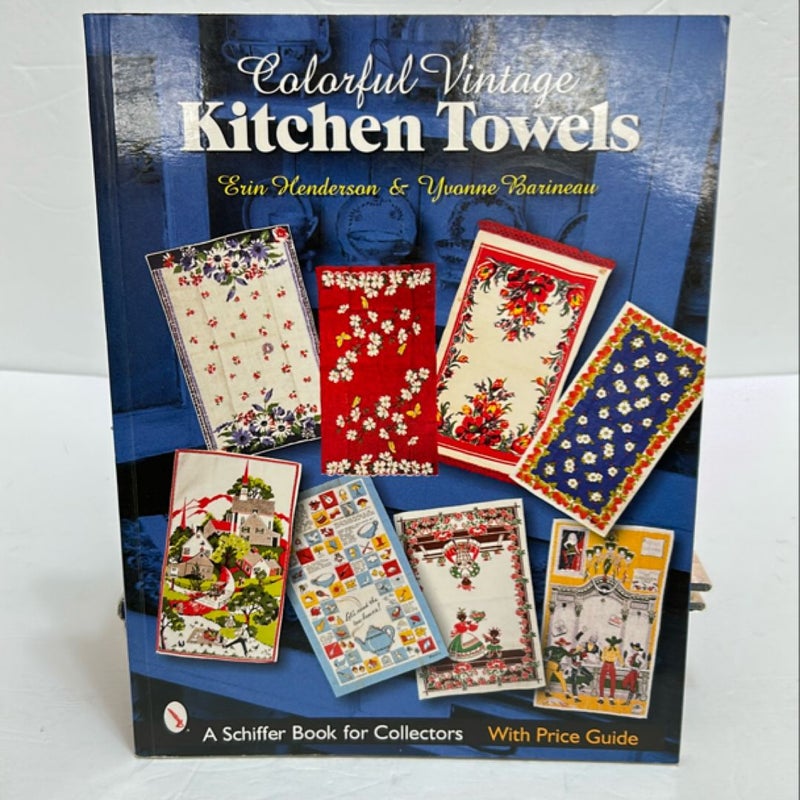 Colorful Vintage Kitchen Towels