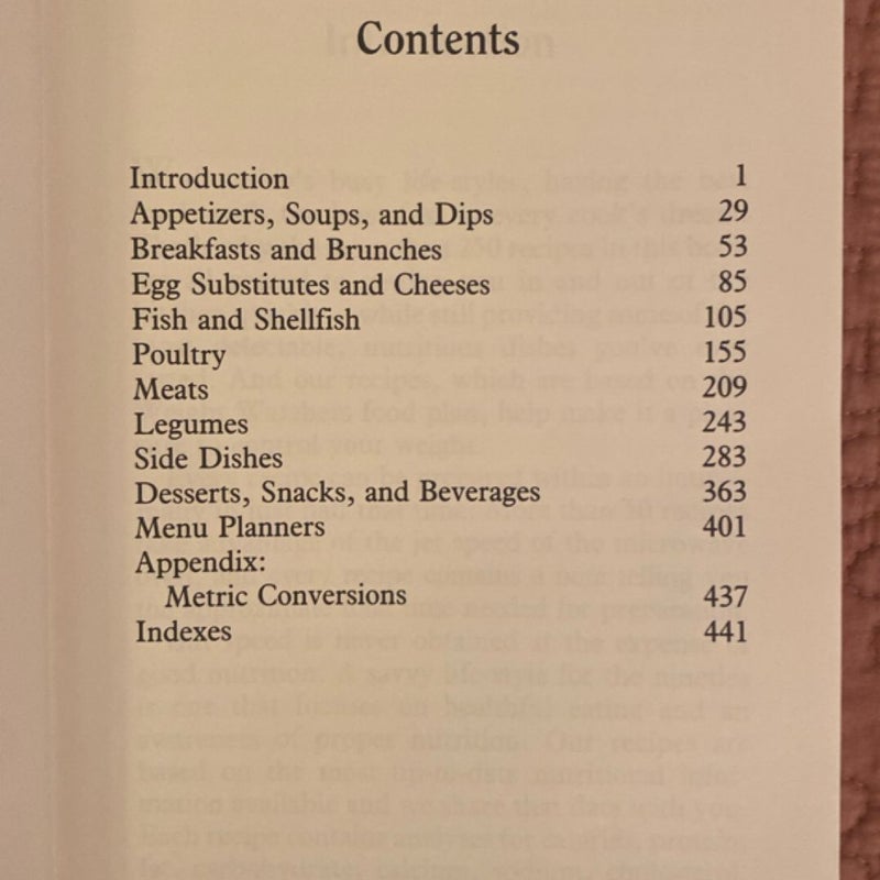 Weight Watchers Healthy Life-Style Cookbook