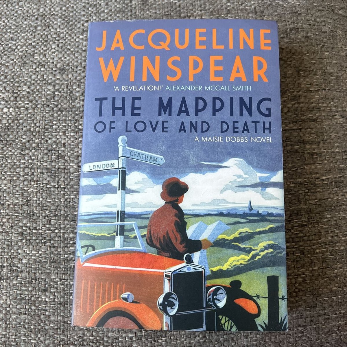 The Mapping of Love and Death by Jacqueline Winspear, Paperback ...