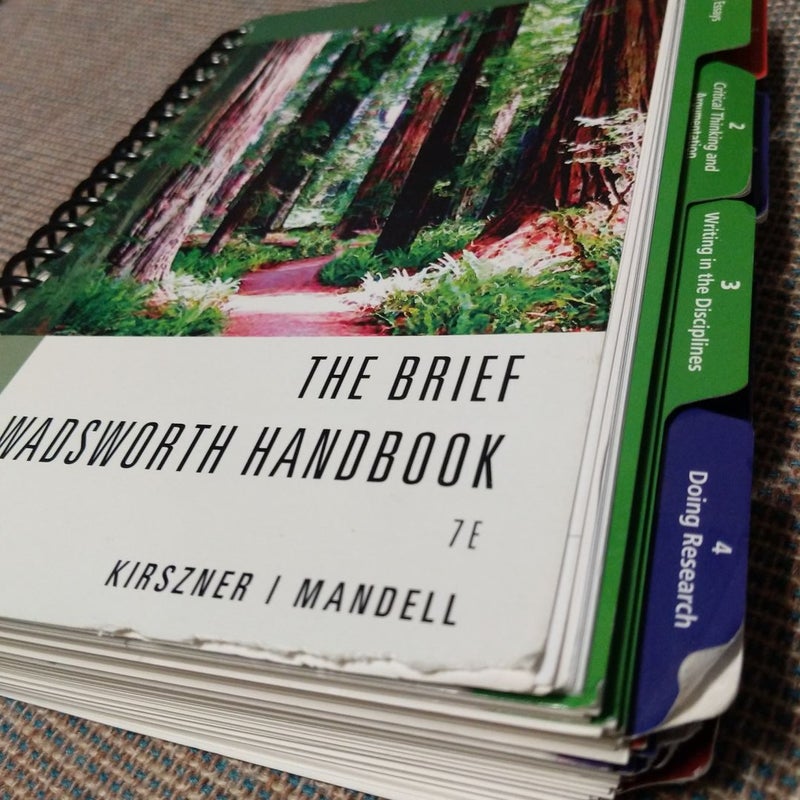 The Brief Wadsworth Handbook