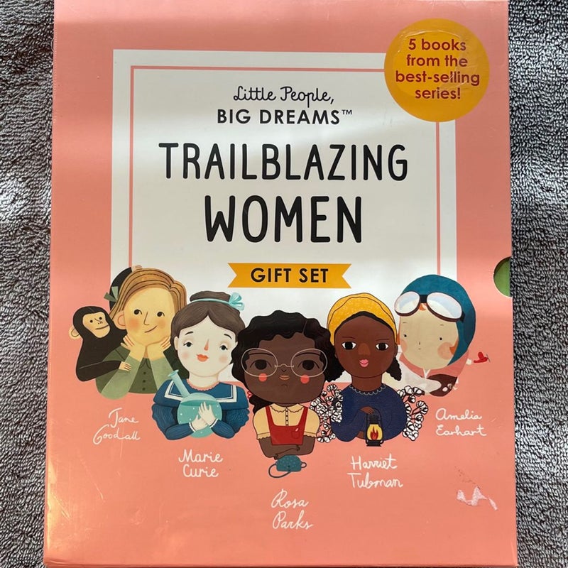 Little People, Big Dreams Trailblazing Women Collection 5 Books Box Gift Set