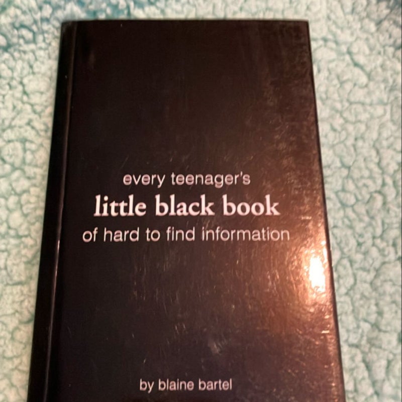 Little Black Book on Hard to Find Information