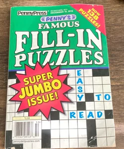Penny’s Famous Fill-In Puzzles 🧩 2012